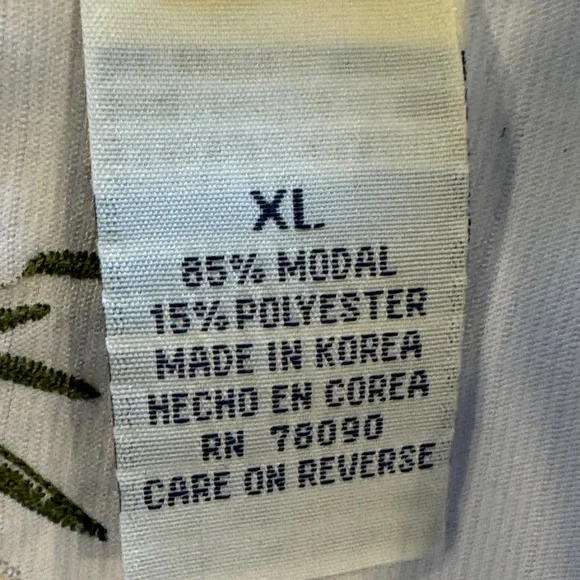 Bamboo Cay White Martini Golf Embroidered Button Up Shirt Resort Size XL - Picture 5 of 7